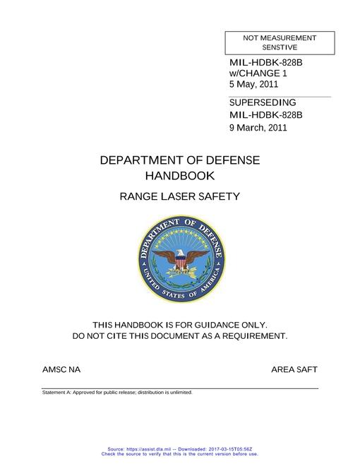 MIL MIL-HDBK-828B Change 1 (change incorporated)