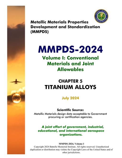 MMPDS-2024 Volume I Chapter 5