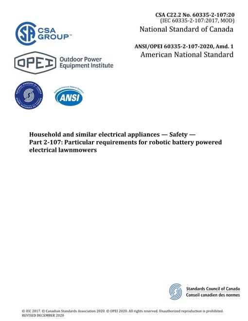 OPEI 60335-2-107