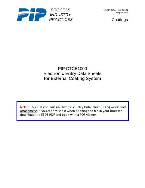 PIP CTCE1000-EEDS