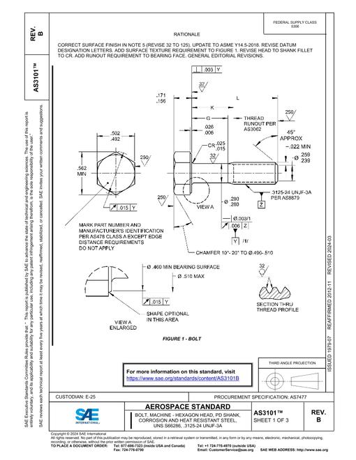 SAE AS3101B