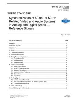 SMPTE ST 318