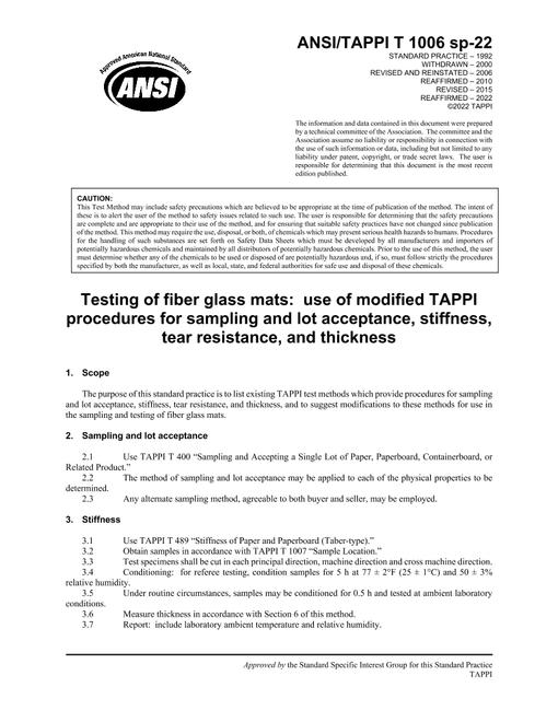 TAPPI T 1006 sp-15