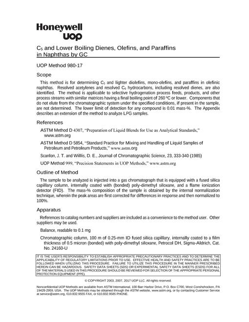 UOP 980