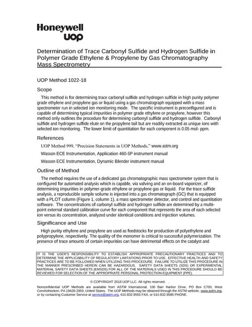 UOP 1022